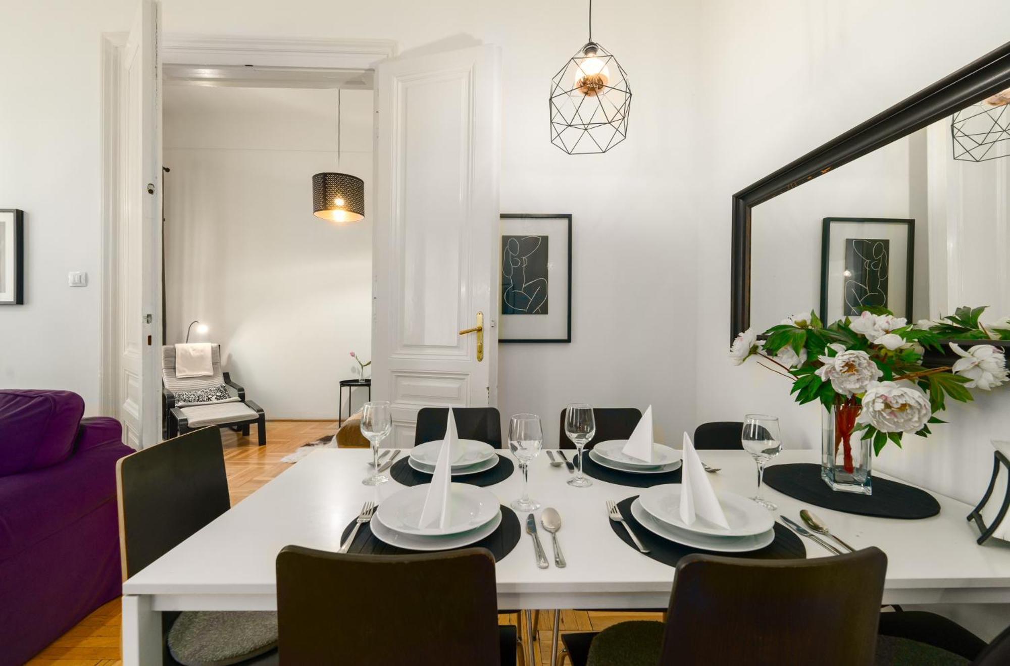 Black & White Apartment Budapest Exterior foto