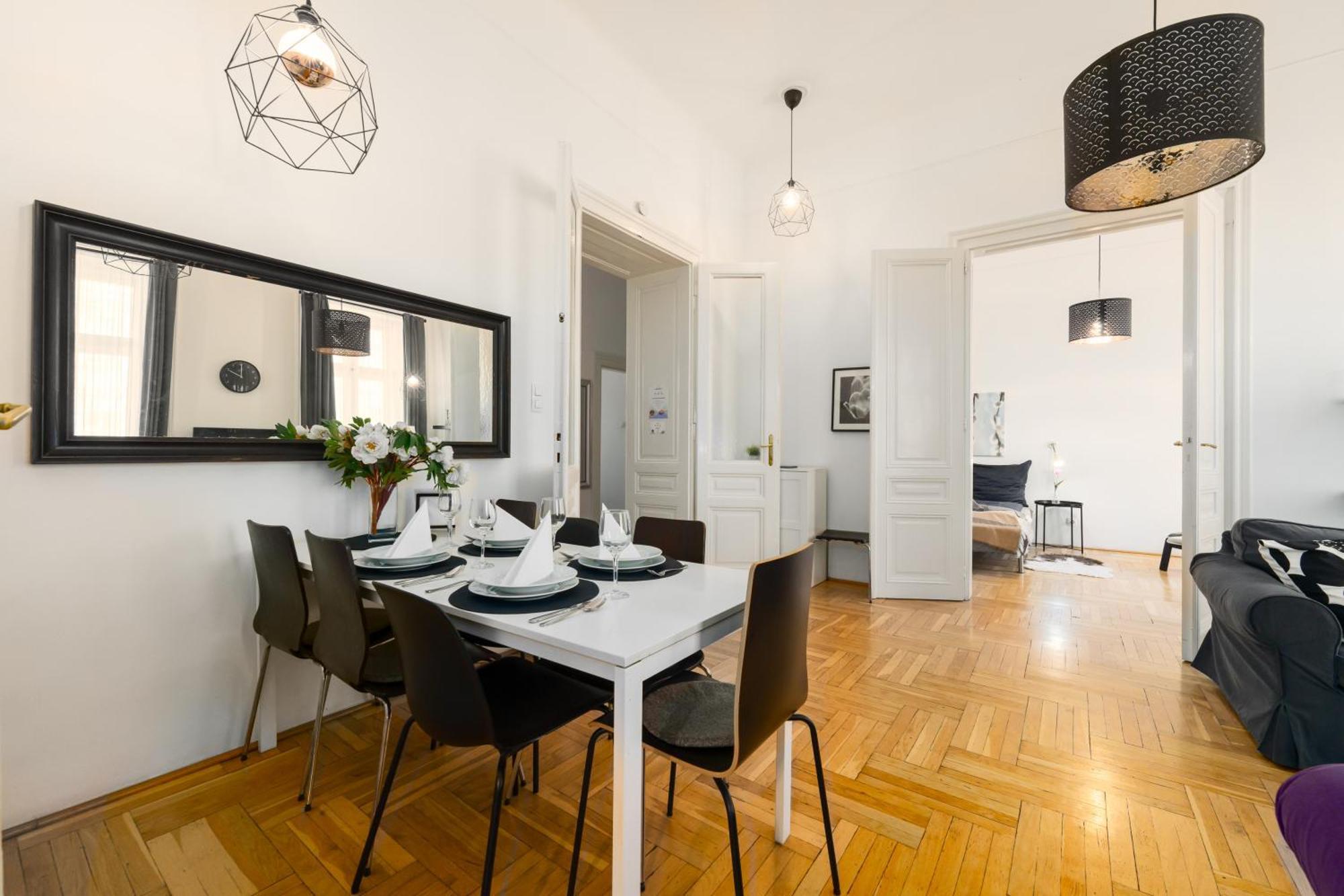 Black & White Apartment Budapest Exterior foto
