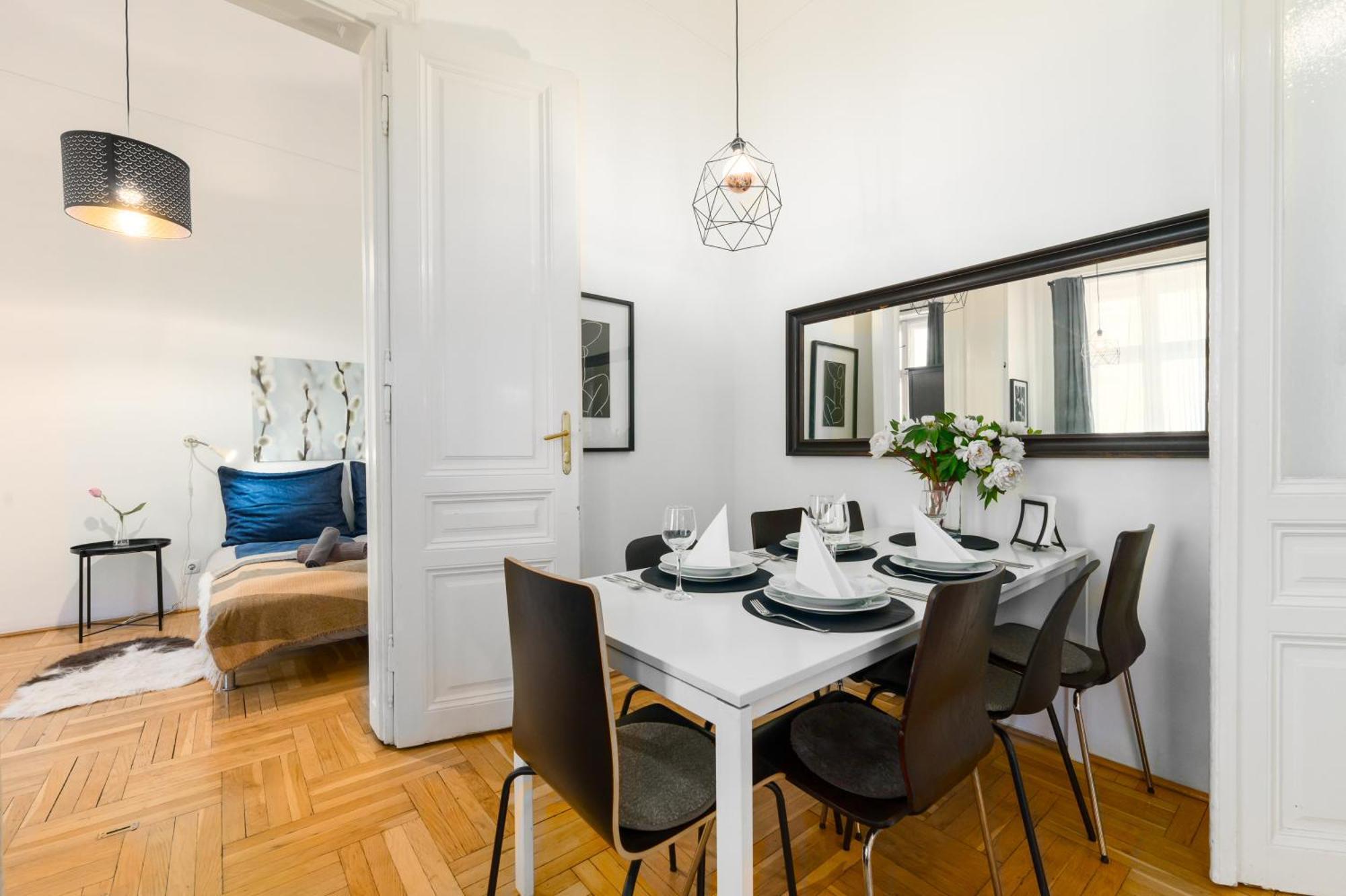 Black & White Apartment Budapest Exterior foto